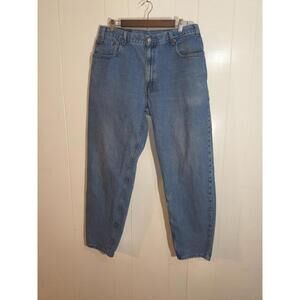 Vintage 90’s Levi’s 560 Relaxed Fit 36x32 Light Wash Distressed